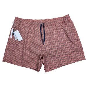 Southern Tide Men's Vacation Views Lined Swim Trunks Size 2XL 5.5" Inseam UV